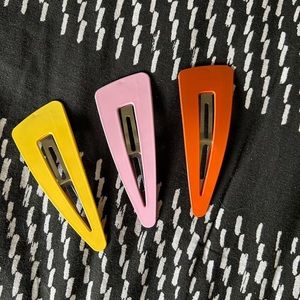 Acrylic Oversized Barrettes